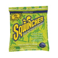 Sqwincher Corporation 016008-LL Sqwincher 9.53 Ounce Instant Powder Pack Lemon Lime Electrolyte Drink - Yields 1 Gallon (20 Pack